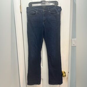 Banana Republic Women's Deep Indigo Straight Leg Jeans